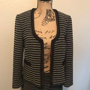 J.Crew Exquisite tweed striped blazer sz 10